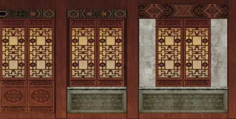 龙潭隔扇槛窗的基本构造和饰件